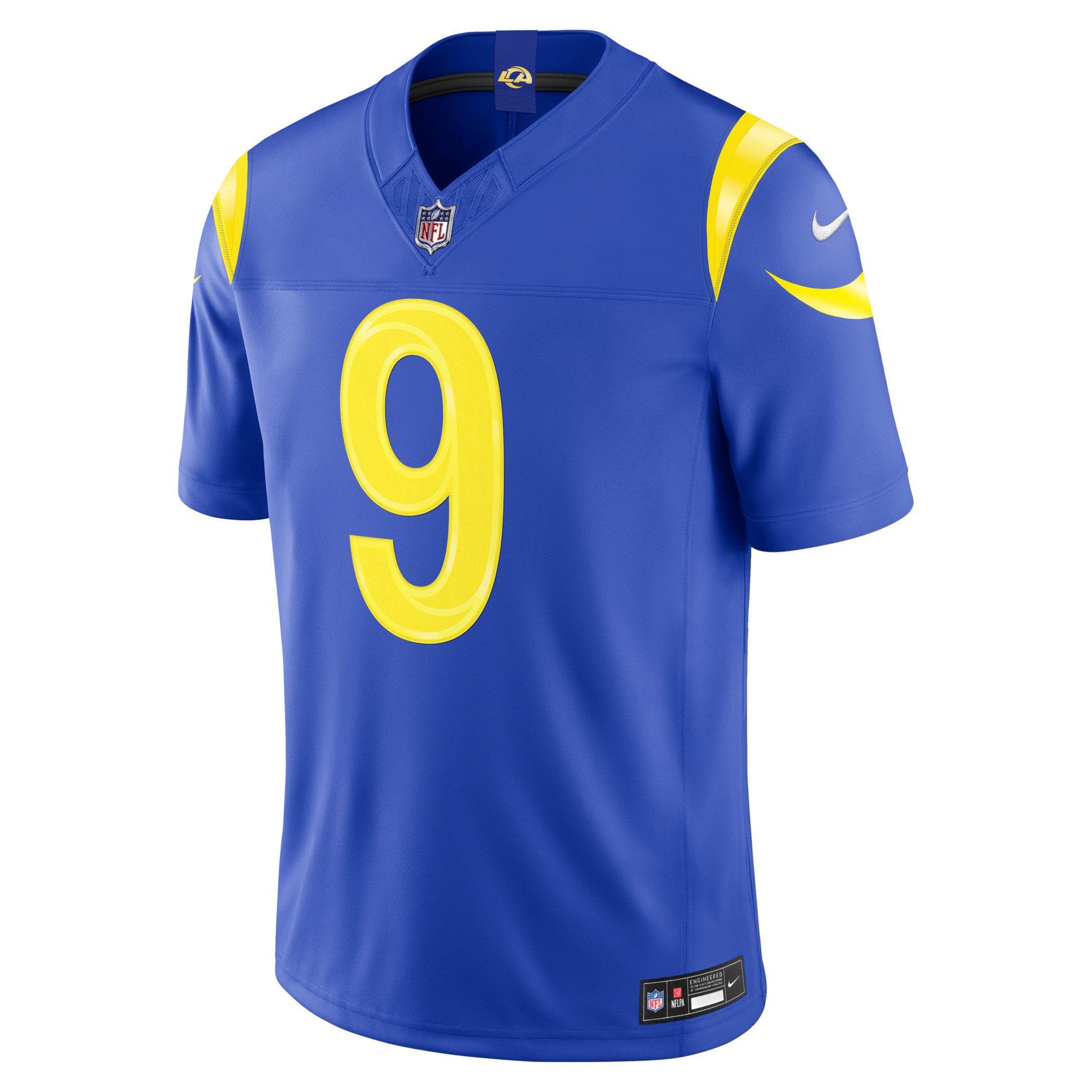 Los Angeles Rams Matthew Stafford Nike Royal Team Vapor F.U.S.E. Stitched Limited Jersey