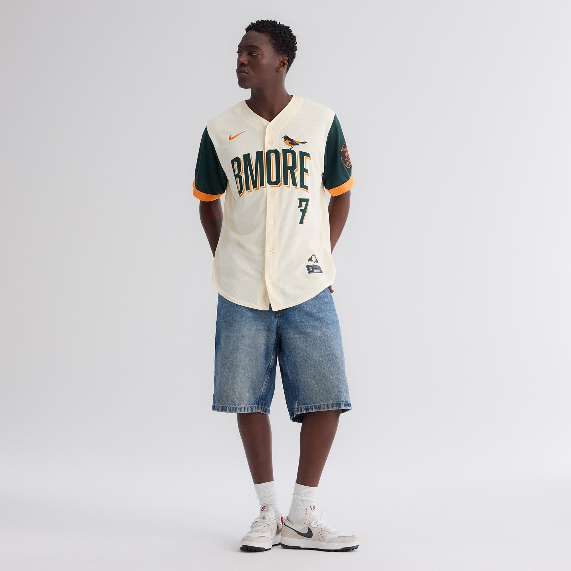 Baltimore Orioles Jackson Holliday Nike Cream 2026 City Connect Stadium Jersey