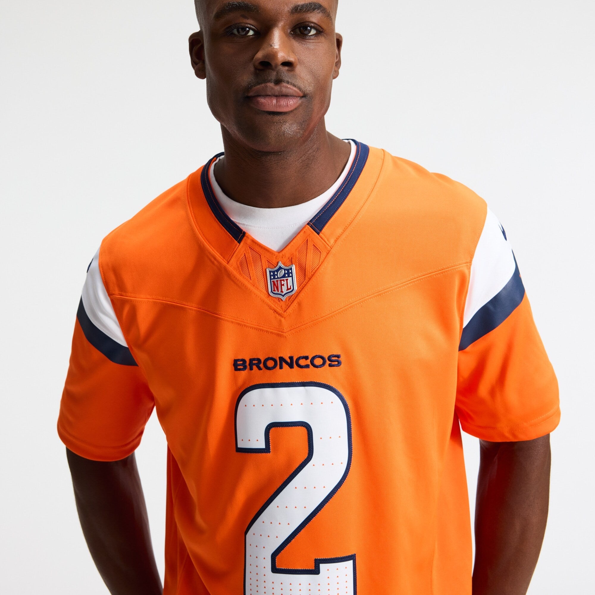 Denver Broncos Patrick Surtain II Nike Orange Team Vapor F.U.S.E. Stitched Limited Jersey