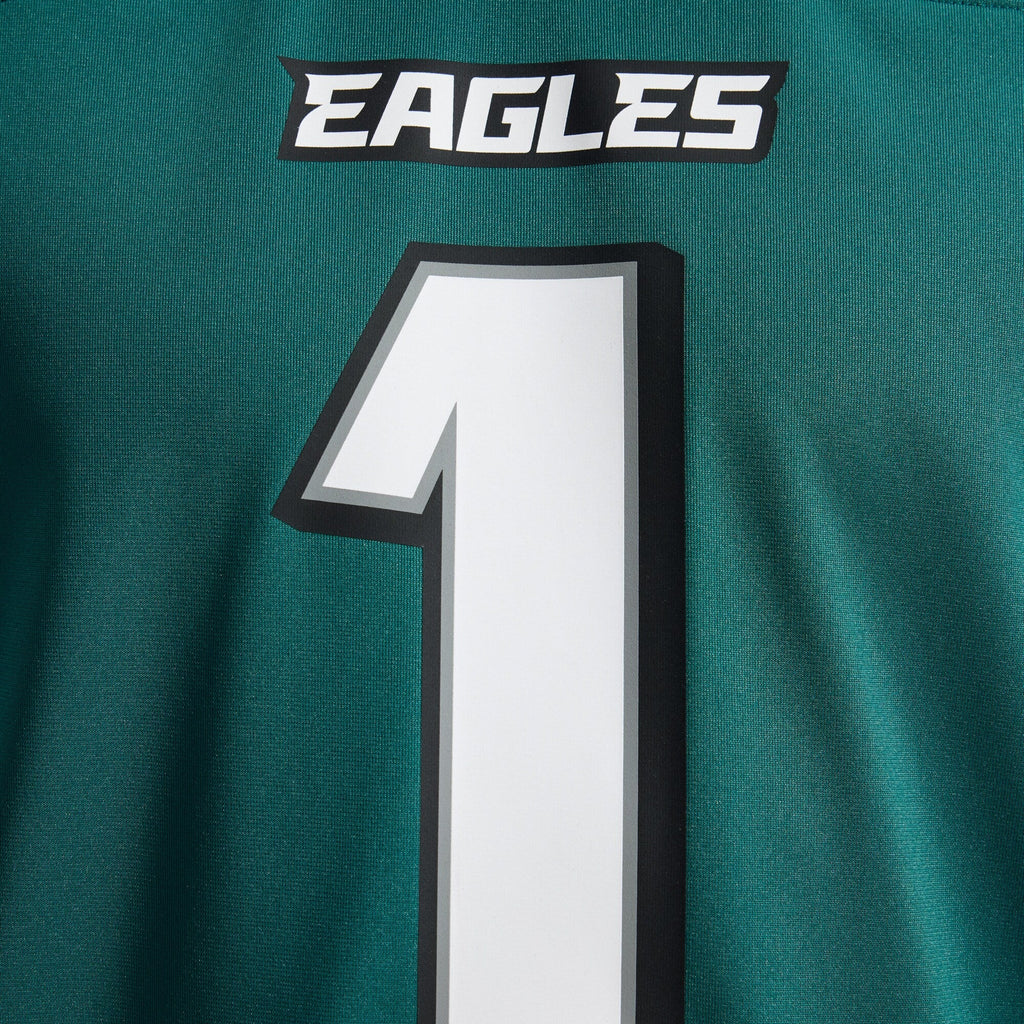 Philadelphia Eagles Jalen Hurts Nike Midnight Green Team Game Jersey