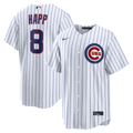 Chicago Cubs Ian Happ Nike White Home Replica Jersey