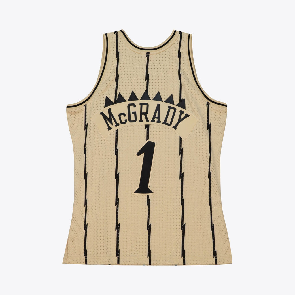 Toronto Raptors Mitchell & Ness Tracy McGrady 1998 Swingman Jersey - Khaki