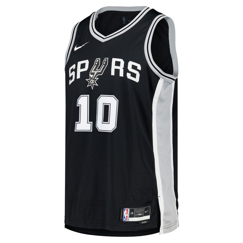 San Antonio Spurs Nike Icon Jersey - Jeremy Sochan