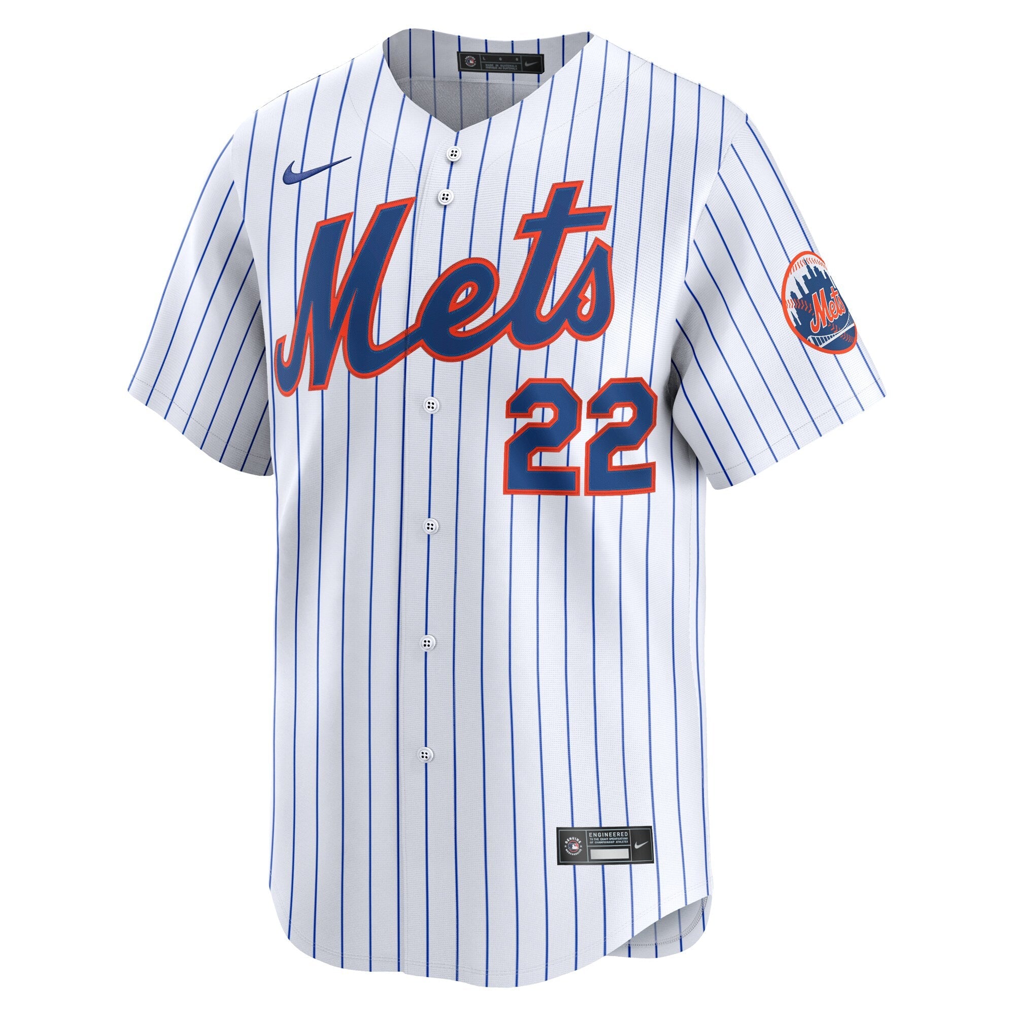 New York Mets Nike White Home Limited Player Jersey