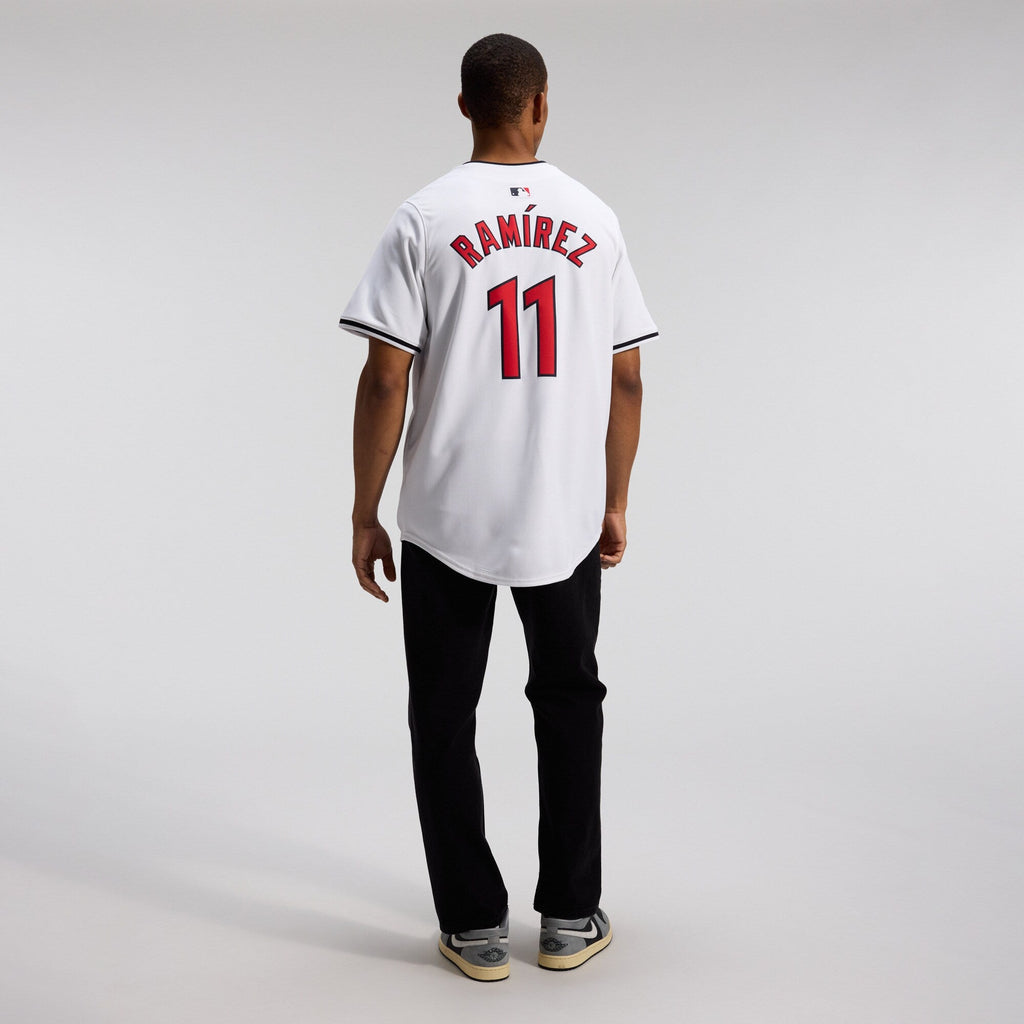 Cleveland Guardians Jose Ramirez Nike White Home Limited Player Jersey