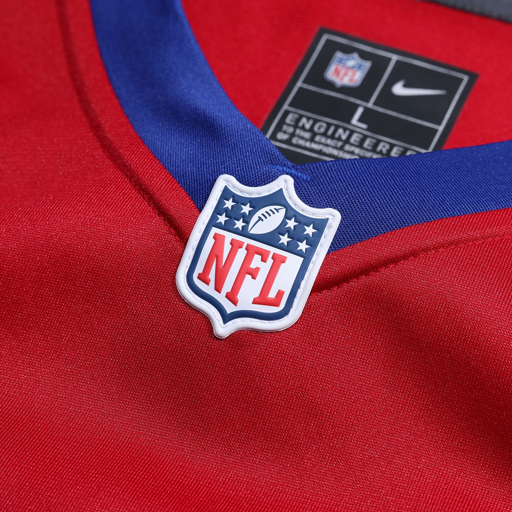New York Giants Jaxson Dart Nike Red Alternate Century Red Game Jersey