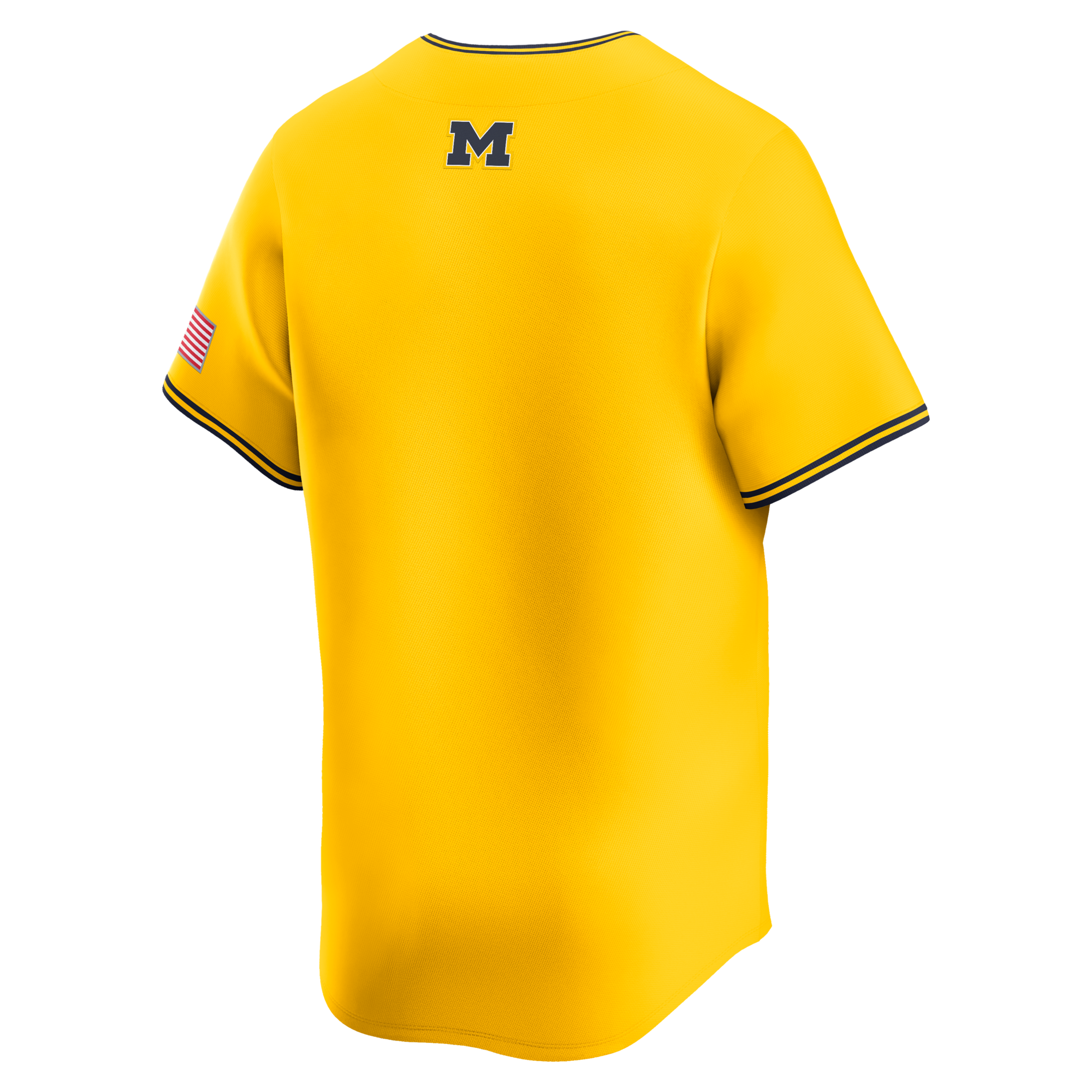 Nike Maize Michigan Wolverines Alternate Limited Baseball Jersey