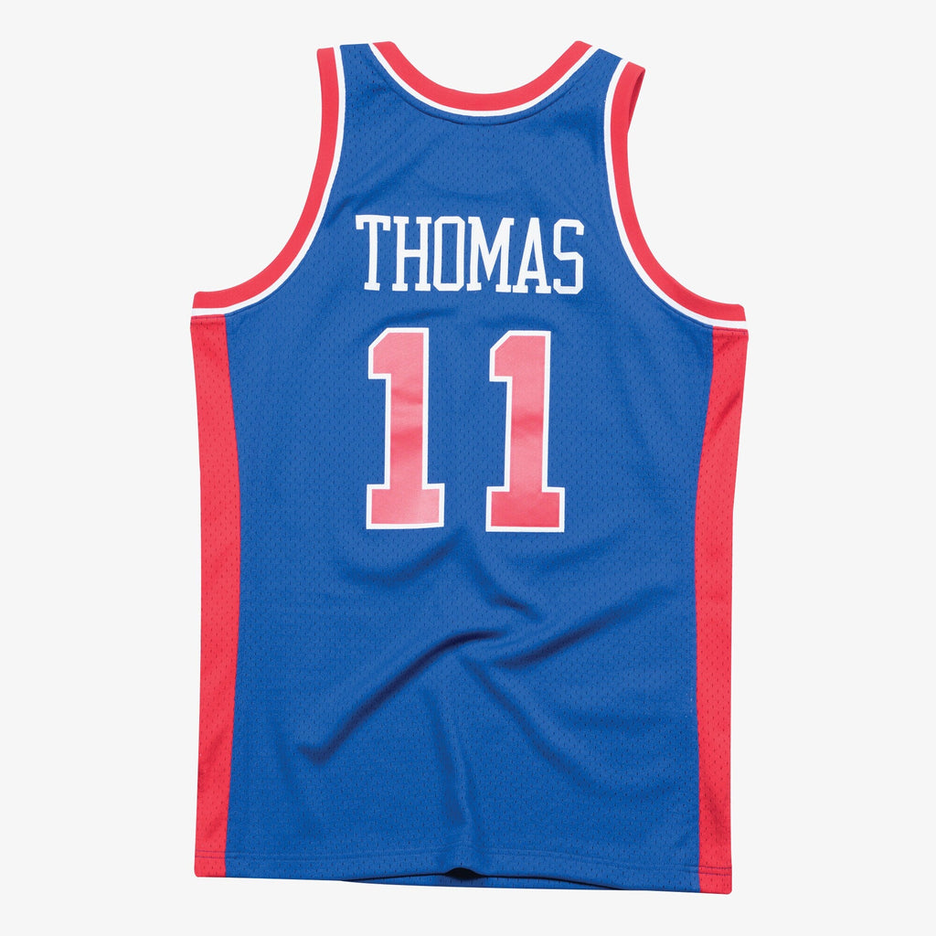 Detroit Pistons Mitchell & Ness Swingman Jersey Road Isiah Thomas 1988-89
