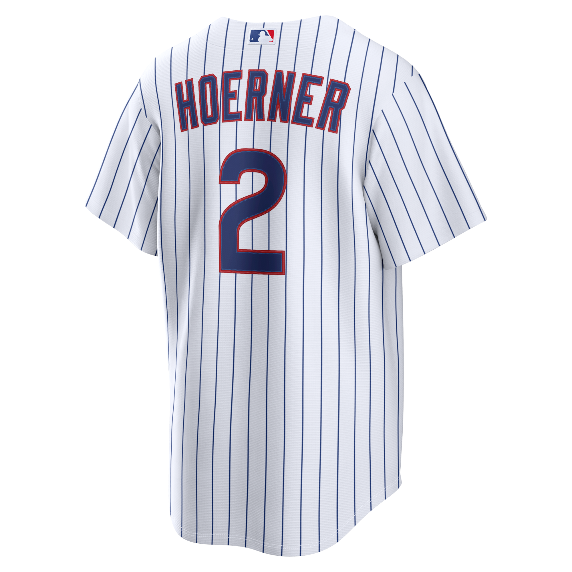 Chicago Cubs Nico Hoerner Nike White Home Replica Jersey
