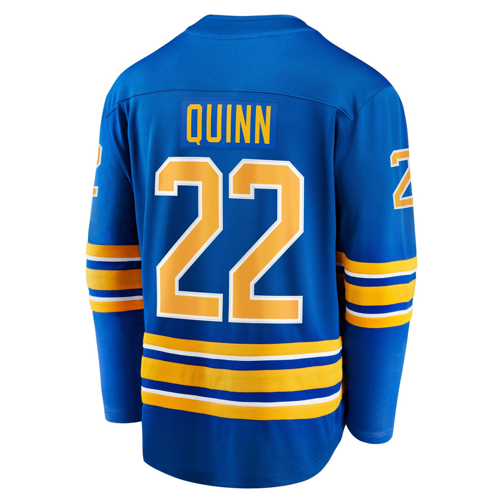 Buffalo Sabres Jack Quinn Fanatics Royal Home Breakaway Jersey