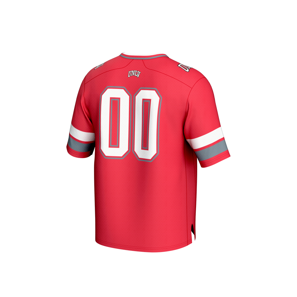 GameDay Greats #00 Scarlet UNLV Rebels Lightweight Collegiate Football Fashion Jersey
