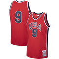USA 1984 Michael Jordan USA Basketball Authentic Alternate Jersey By Mitchell & Ness - Red -