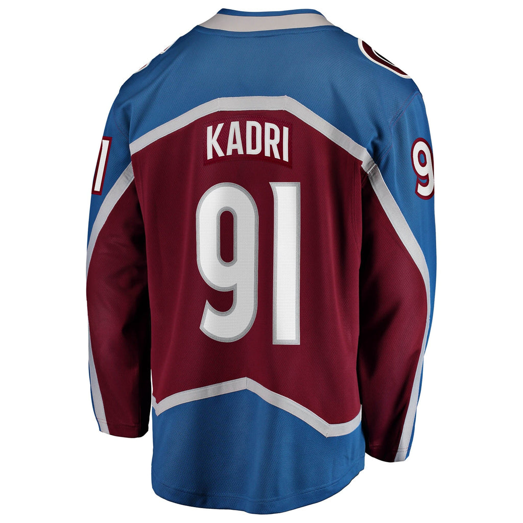 Colorado Avalanche Nazem Kadri Fanatics Burgundy Home Breakaway Jersey