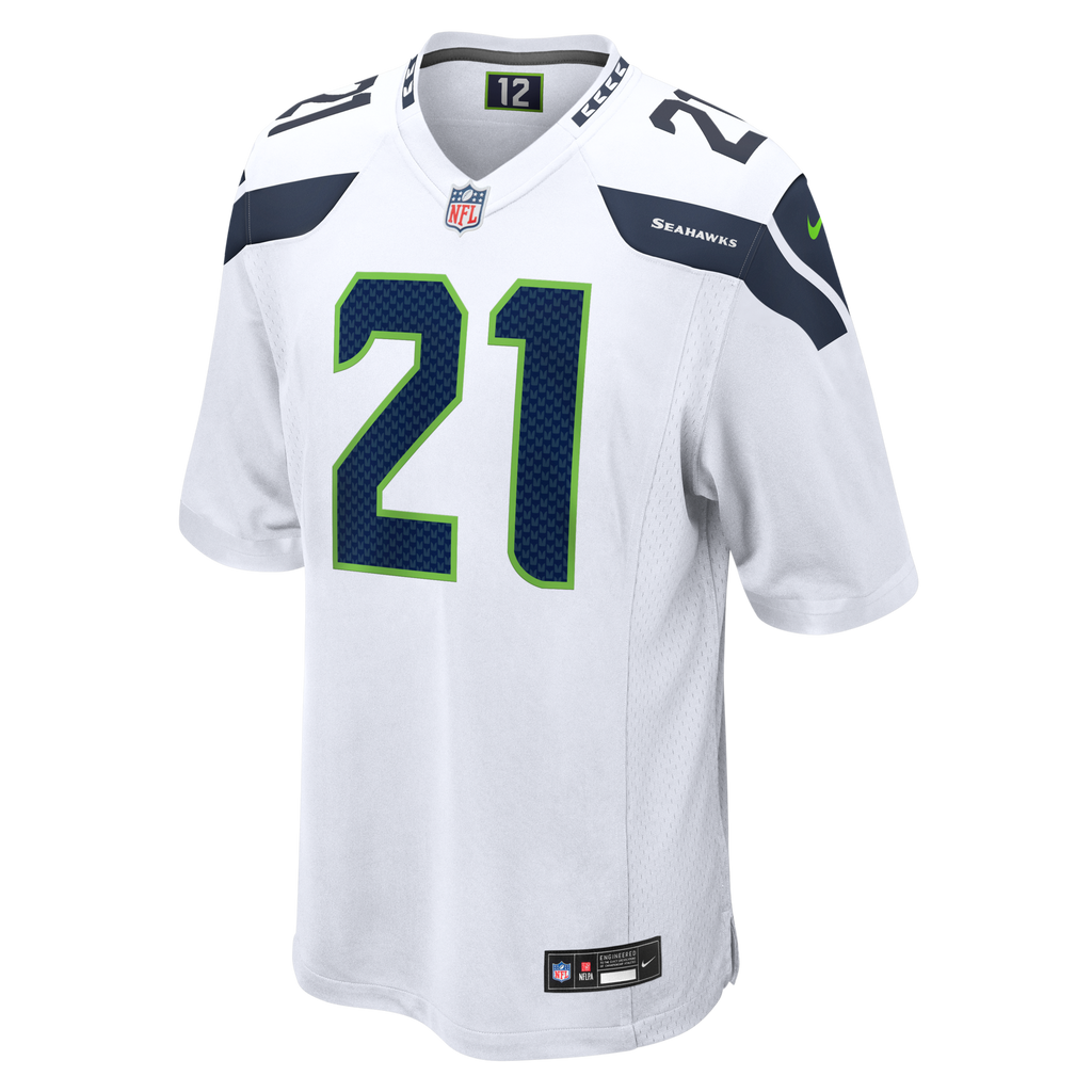 Seattle Seahawks Devon Witherspoon Nike White Game Jersey