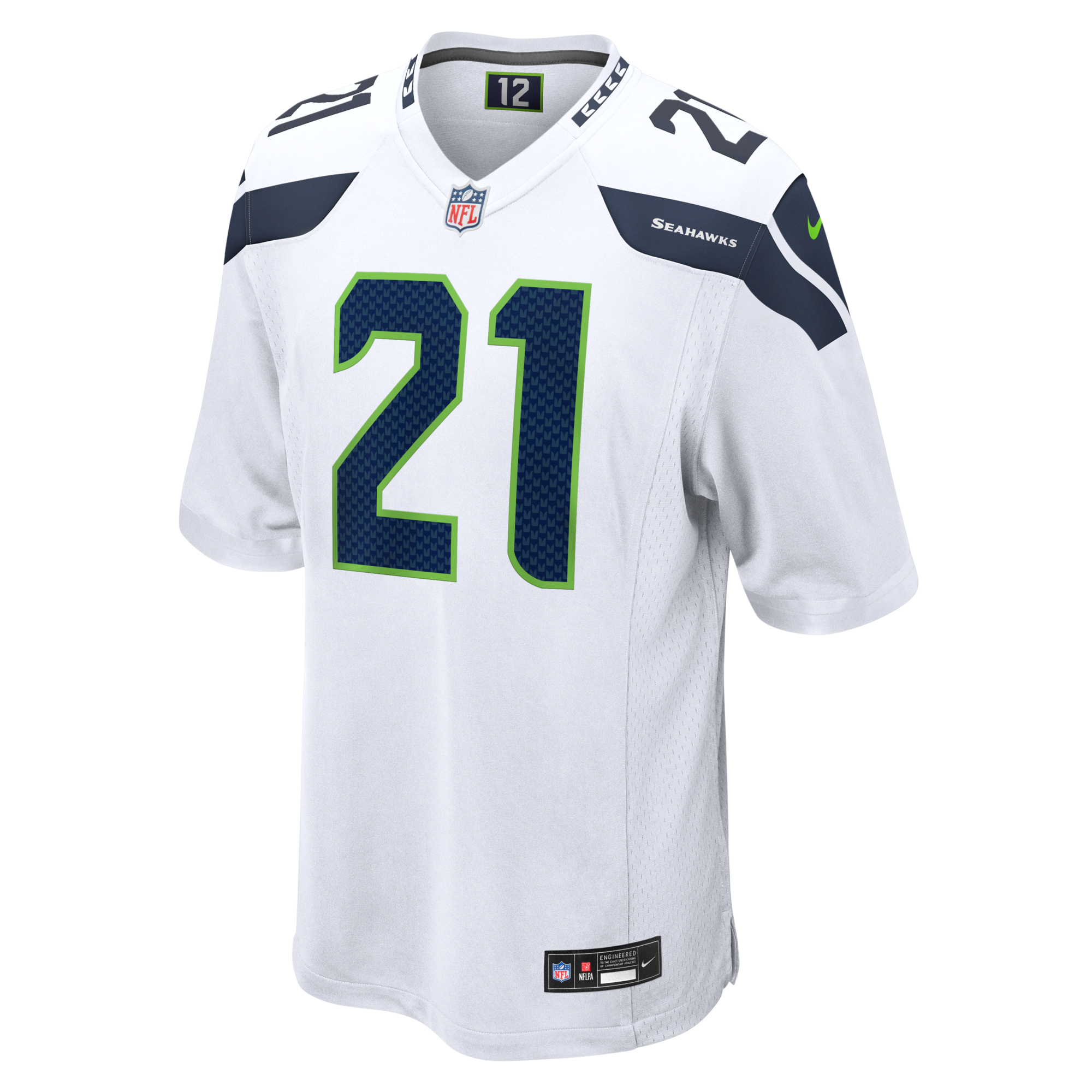 Seattle Seahawks Devon Witherspoon Nike White Game Jersey