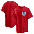 England National Team x MLB Nike Red Stadium Replica Jersey