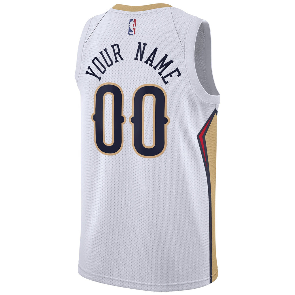 New Orleans Pelicans Nike Association Swingman Jersey - Custom
