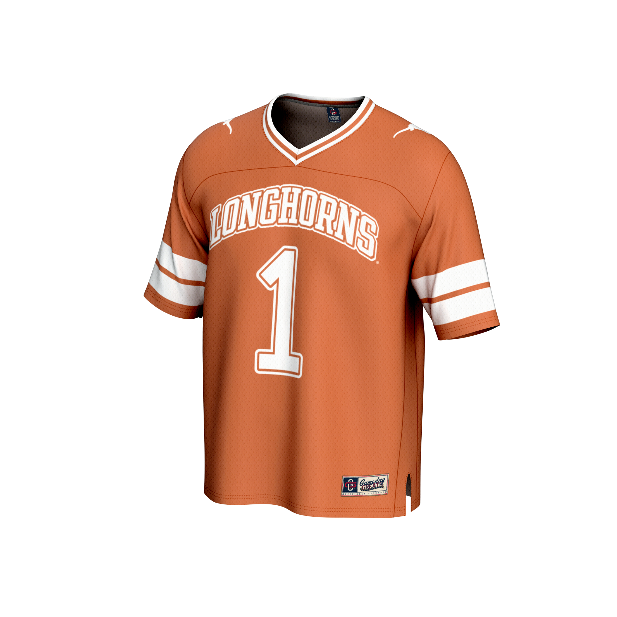 GameDay Greats Texas Orange #1 Texas Longhorns Football Fashion Jersey