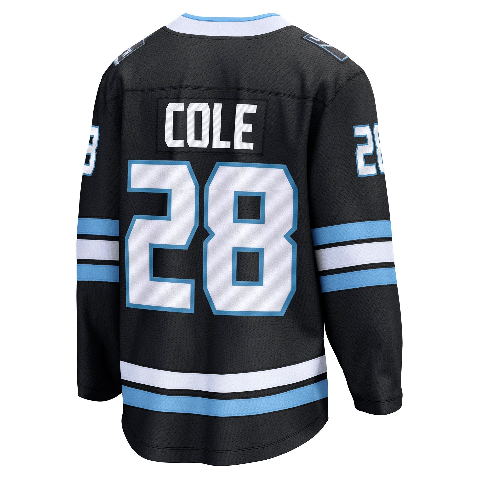 Utah Mammoth Ian Cole Fanatics Black Home Breakaway Player Jersey