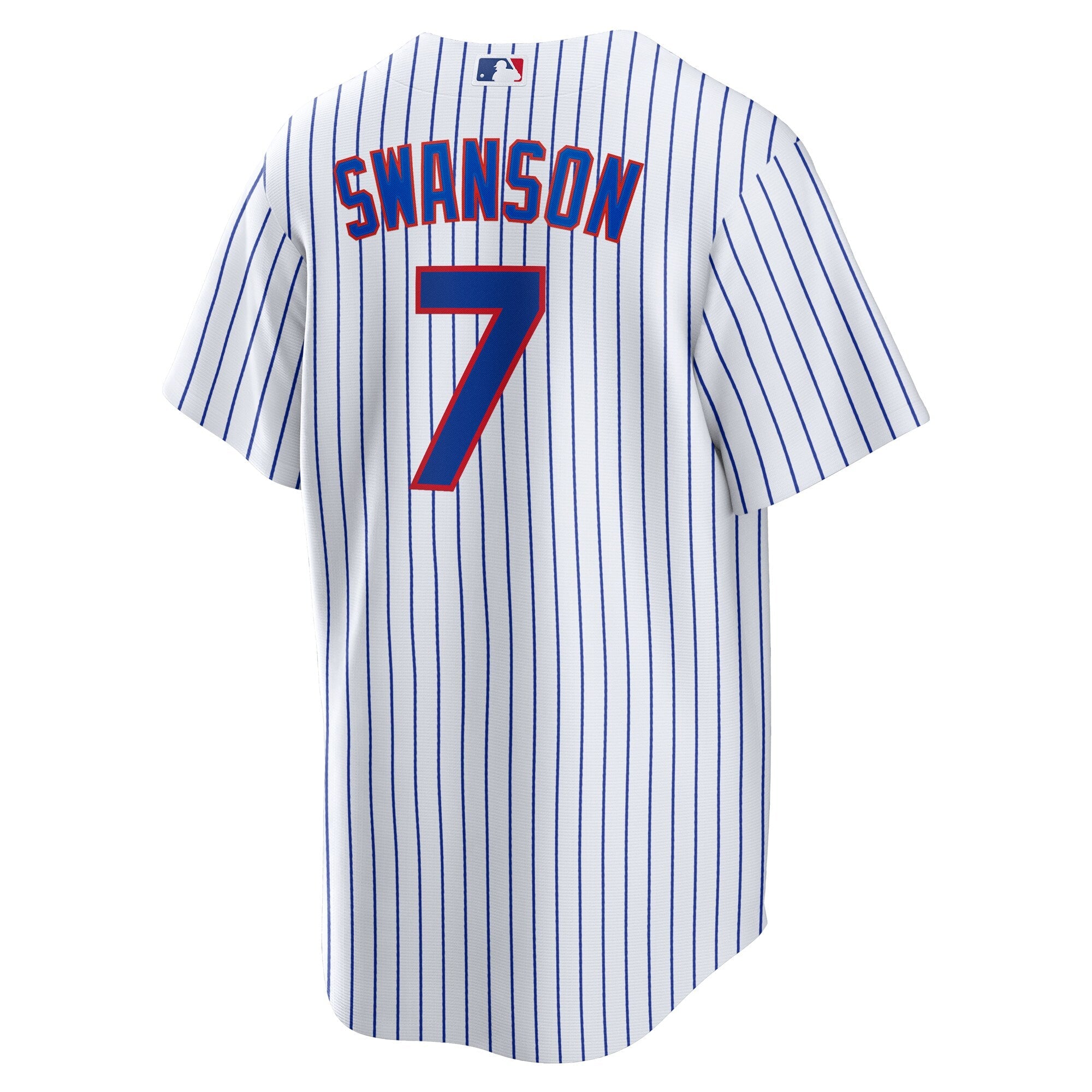 Chicago Cubs Dansby Swanson Nike White Replica Player Jersey