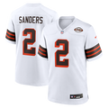 Cleveland Browns Shedeur Sanders Nike White Alternate Game Jersey