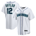 Seattle Mariners Josh Naylor Nike White Home Replica Jersey