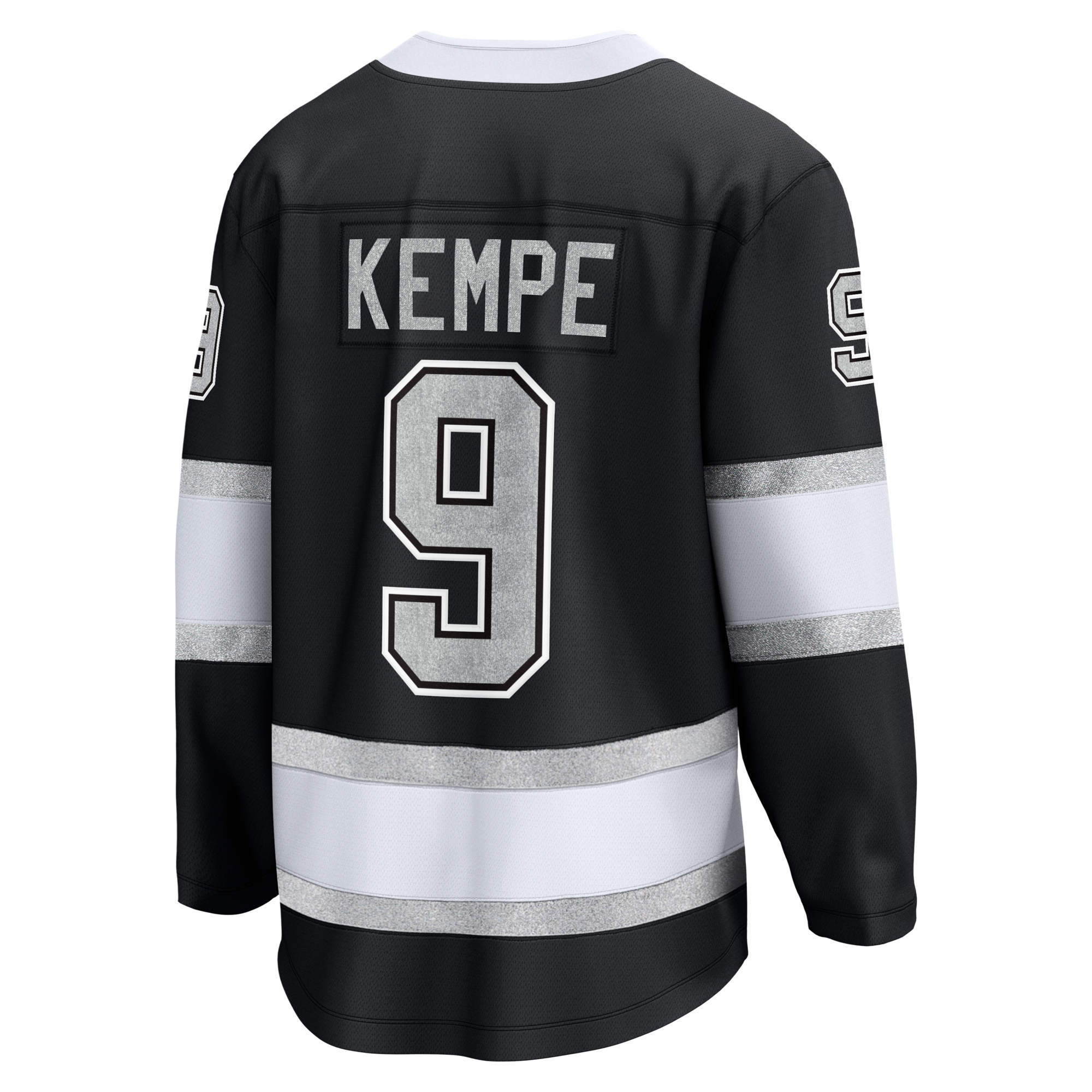 Los Angeles Kings Adrian Kempe Fanatics Black Home Premier Breakaway Player Jersey