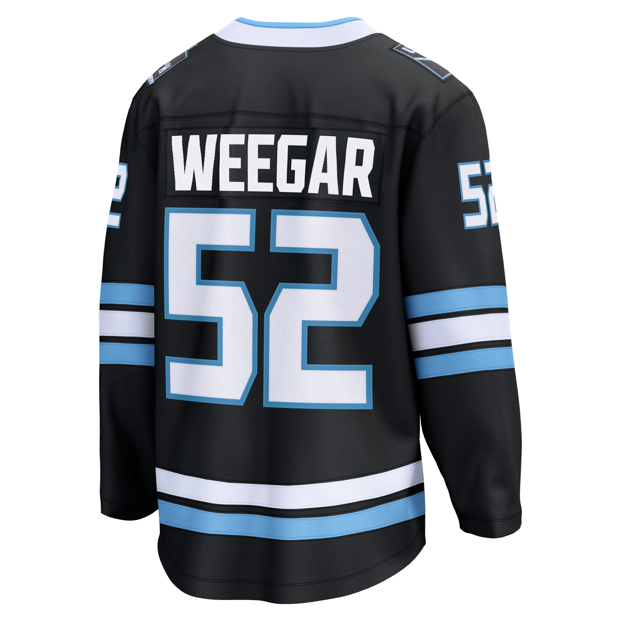 Utah Mammoth MacKenzie Weegar Fanatics Black Home Breakaway Jersey