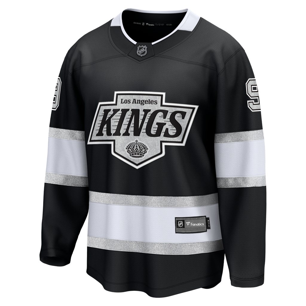 Los Angeles Kings Adrian Kempe Fanatics Black Home Premier Breakaway Player Jersey