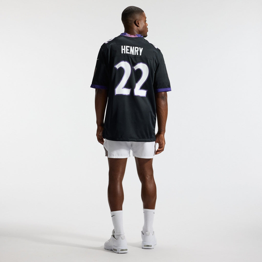 Baltimore Ravens Derrick Henry Nike Black Alternate Game Jersey