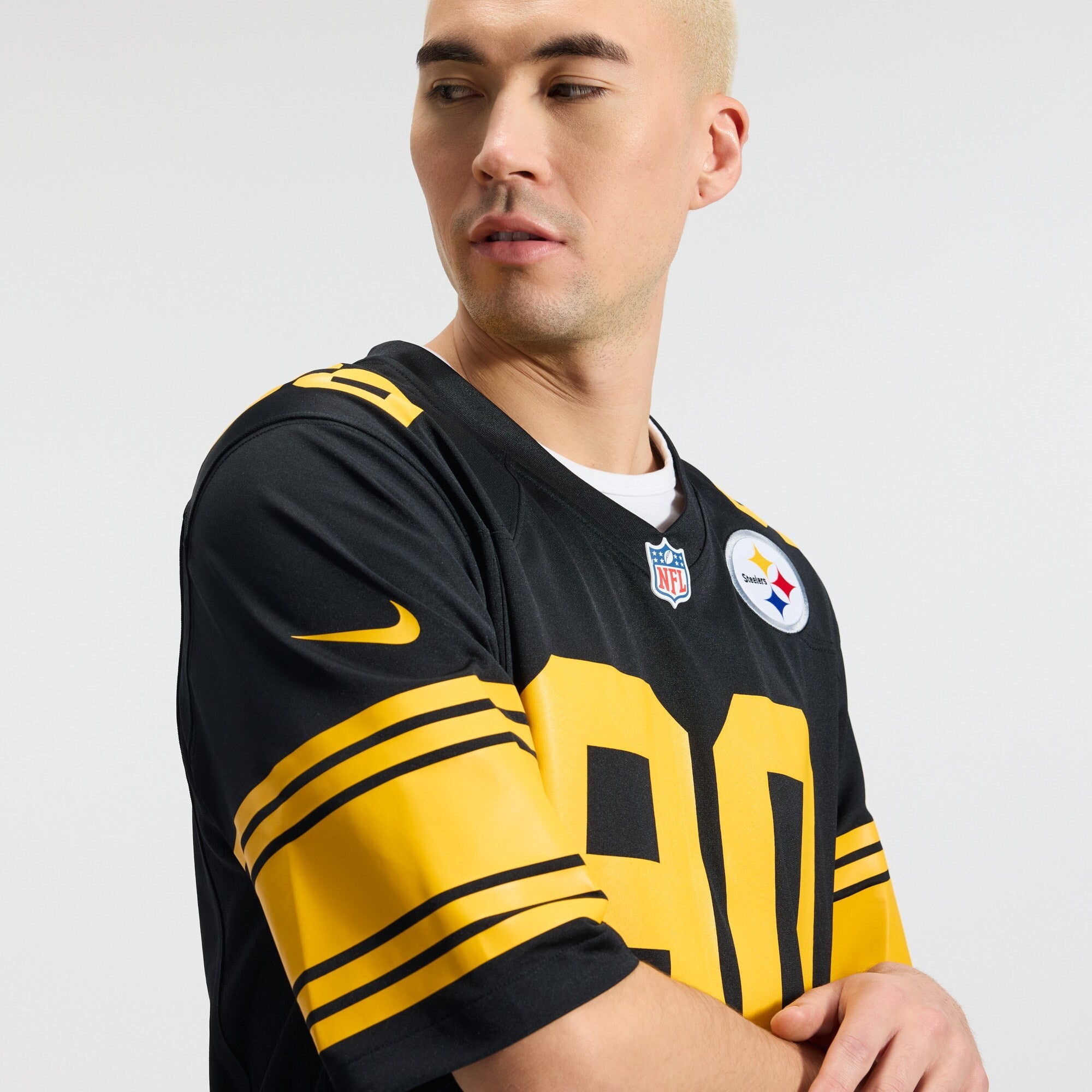 Pittsburgh Steelers T.J. Watt Nike Black Alternate Game Jersey