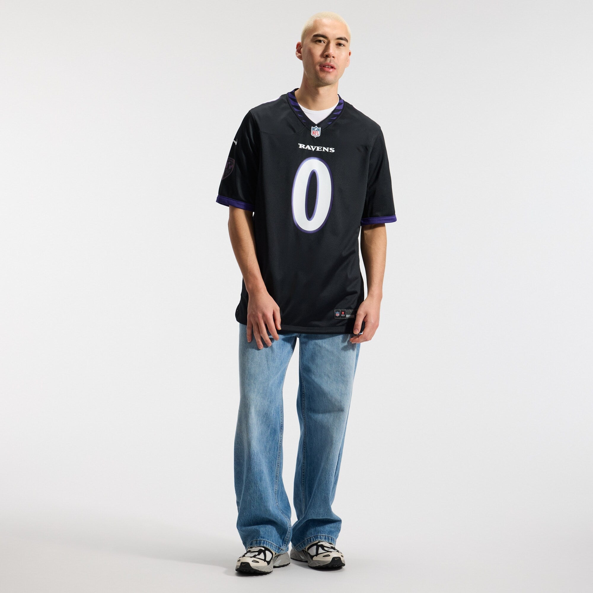 Baltimore Ravens Roquan Smith Nike Black Alternate Game Jersey