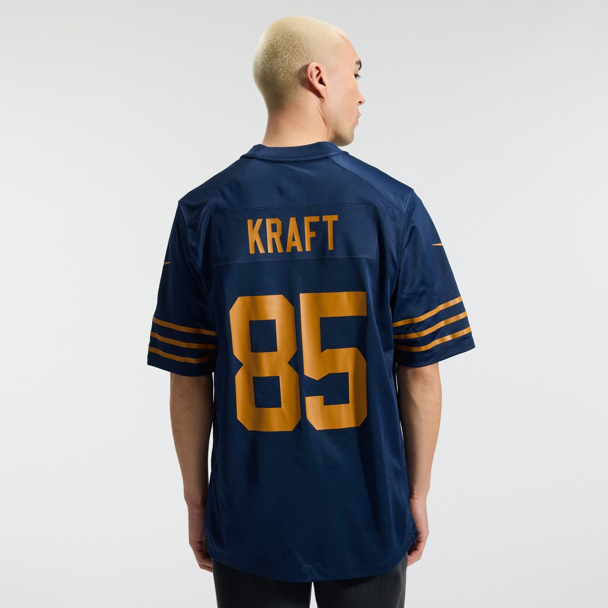 Green Bay Packers Tucker Kraft Nike Navy Alternate Game Jersey
