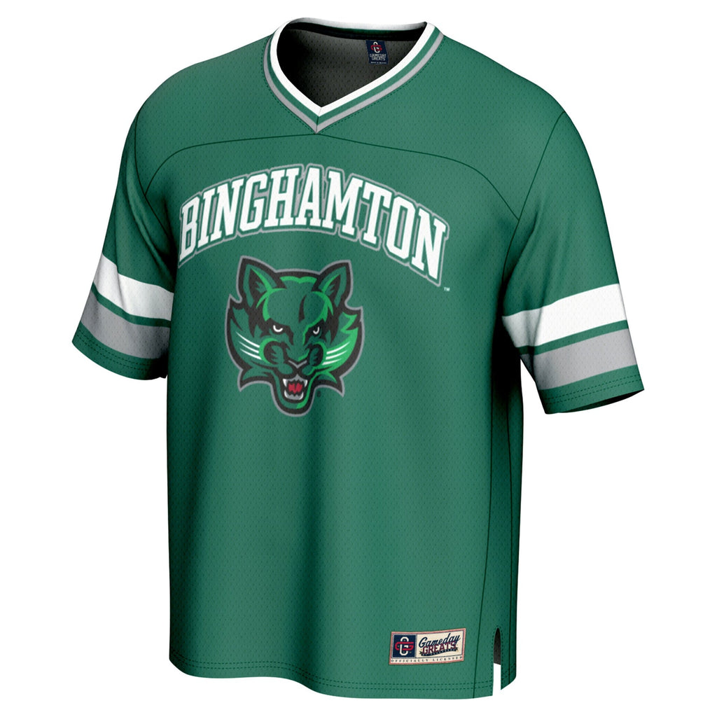 GameDay Greats Green Binghamton Bearcats Spirit Football Jersey