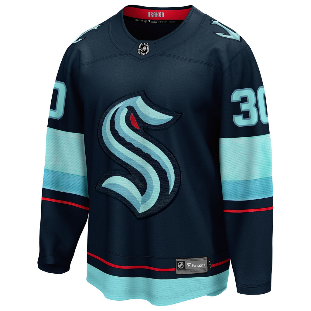 Seattle Kraken Matt Murray Fanatics Deep Sea Blue Home Breakaway Jersey