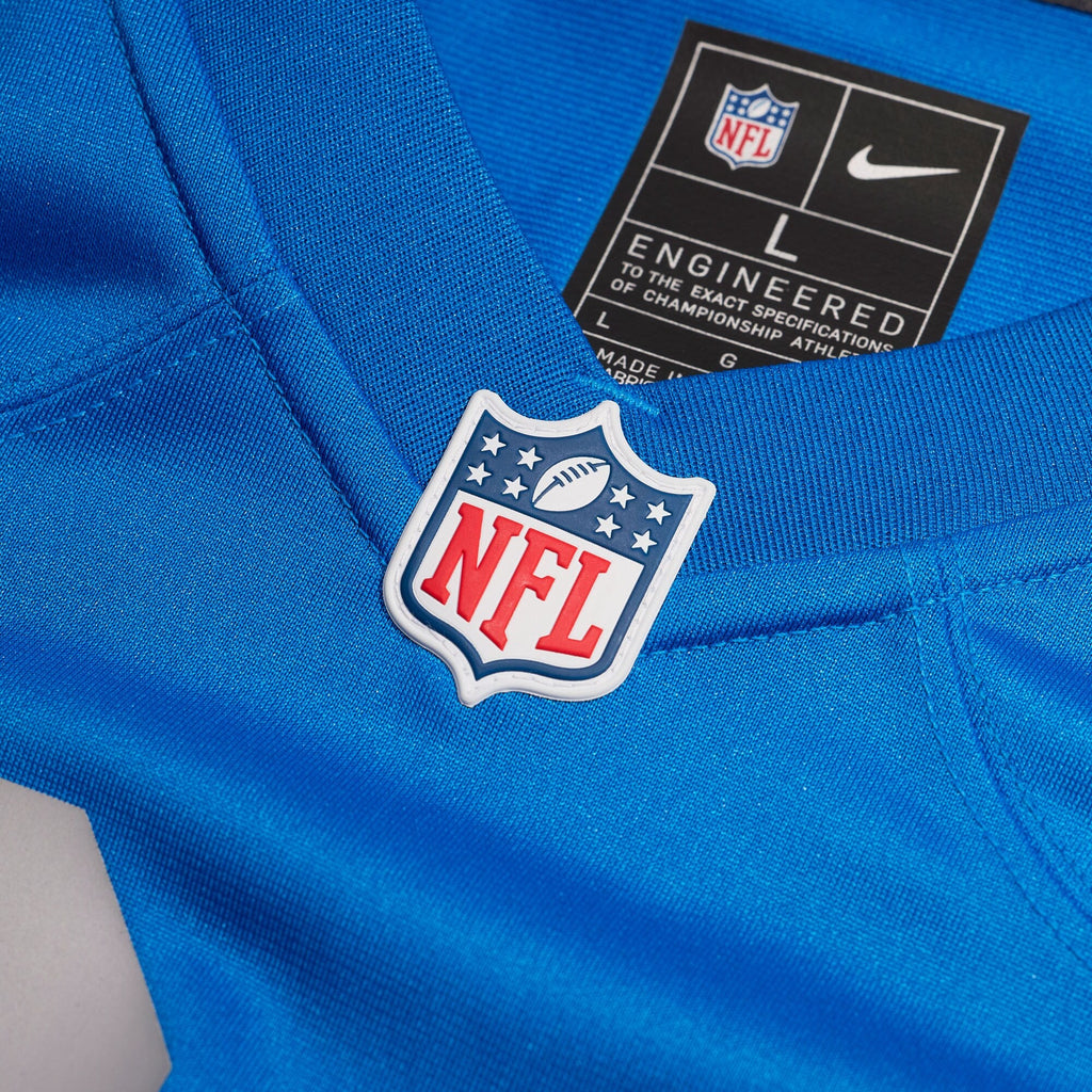 Detroit Lions Nike Blue Alternate Custom Game Jersey