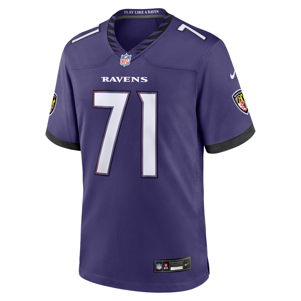 Baltimore Ravens Olaivavega Ioane Nike Purple 2026 NFL Draft First Round Pick No. 14 Team Game Jersey