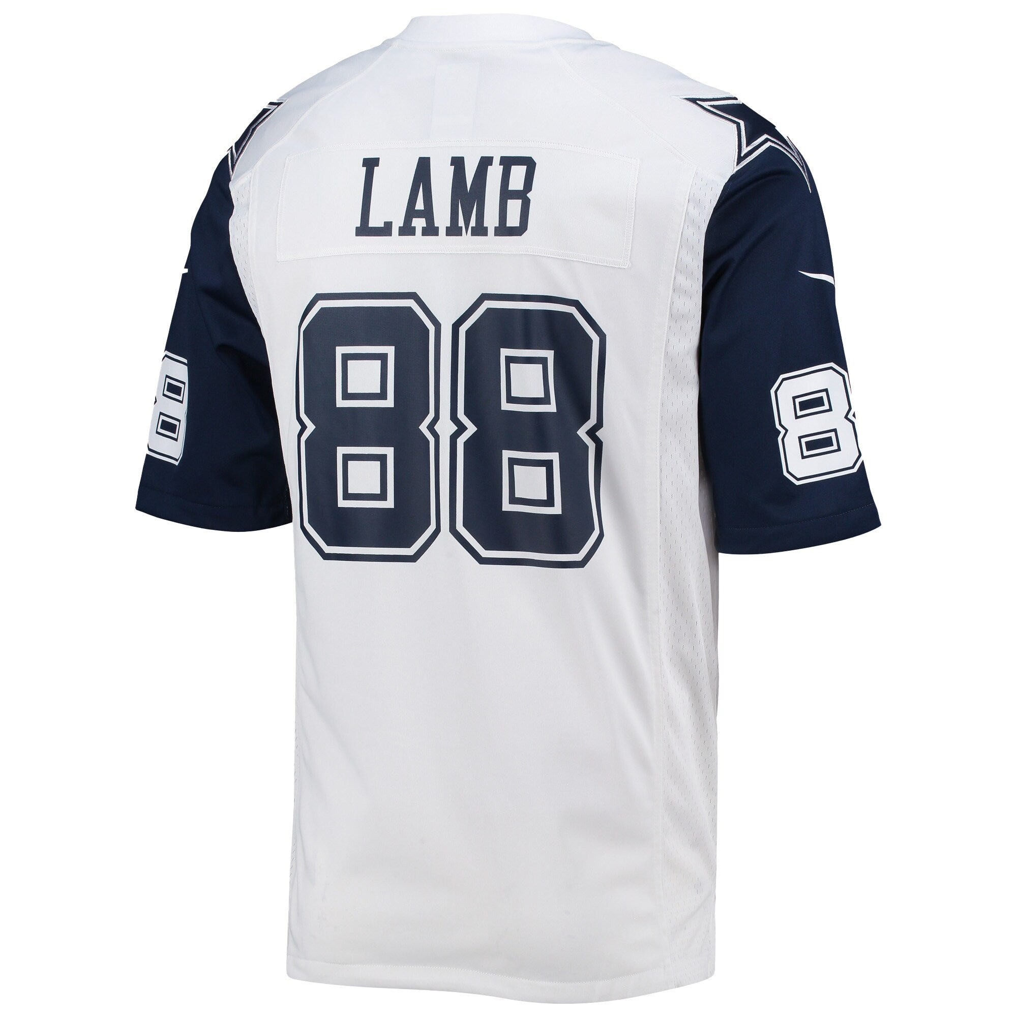 Dallas Cowboys CeeDee Lamb Nike White Alternate Game Team Jersey