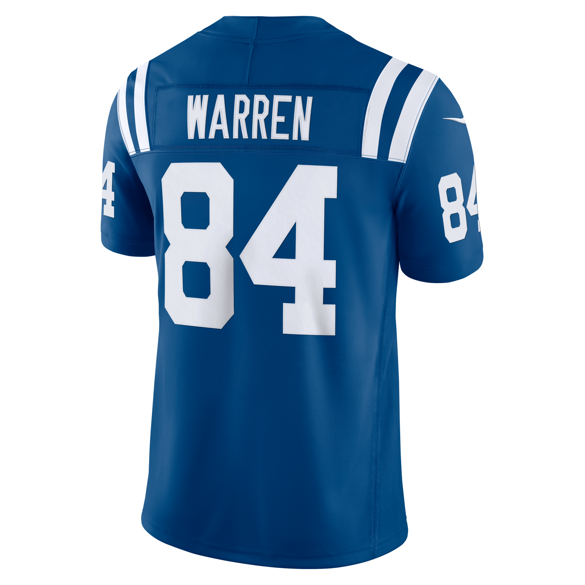Indianapolis Colts Tyler Warren Nike Royal Team Vapor F.U.S.E. Stitched Limited Jersey