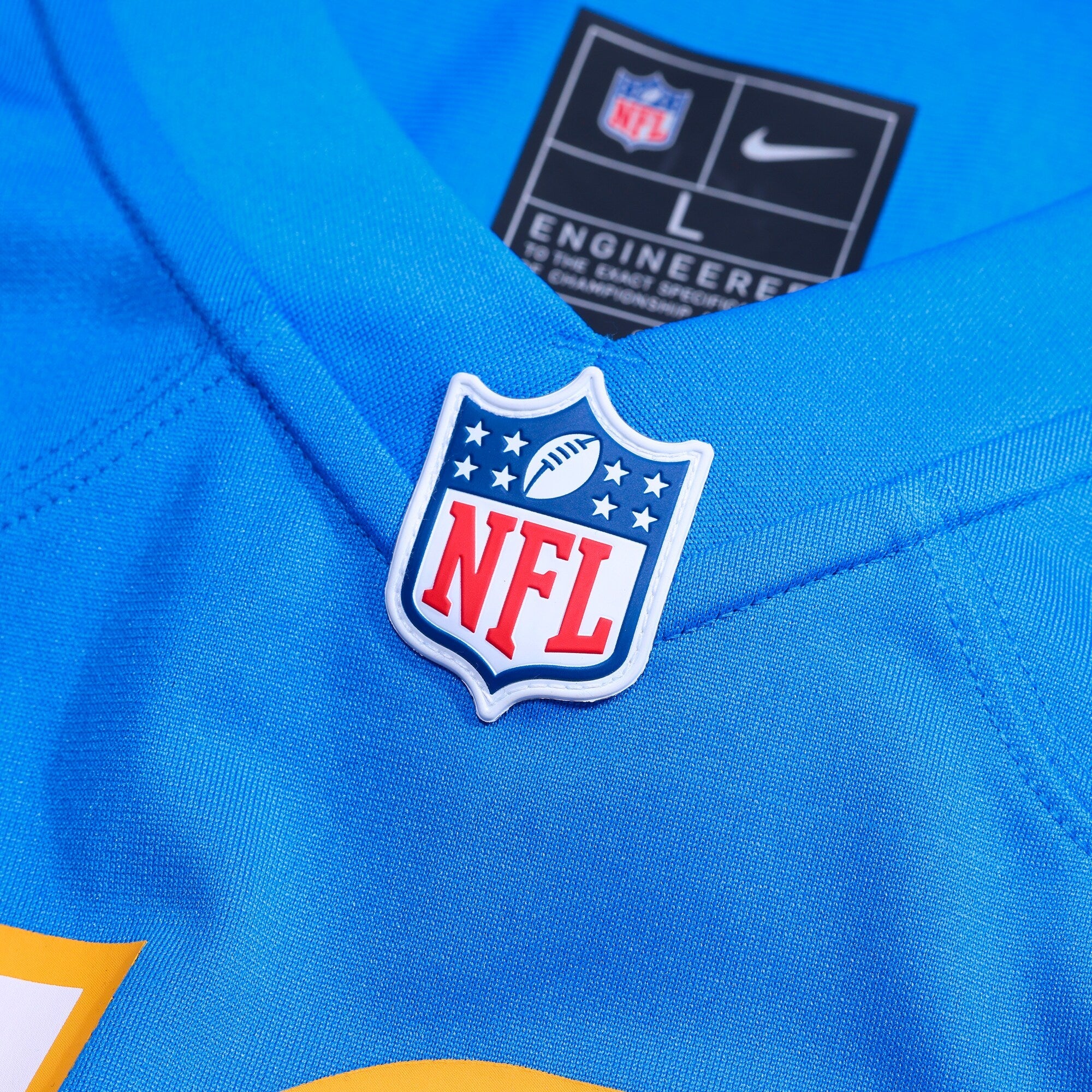 Los Angeles Chargers Akheem Mesidor Nike Powder Blue 2026 NFL Draft First Round Pick No. 22 Team Game Jersey