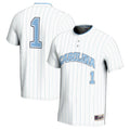 GameDay Greats #1 White North Carolina Tar Heels Lightweight Softball Jersey