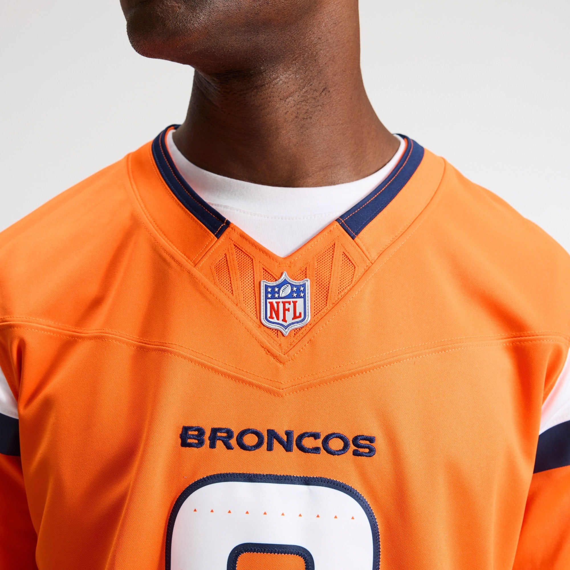 Denver Broncos Patrick Surtain II Nike Orange Team Vapor F.U.S.E. Stitched Limited Jersey