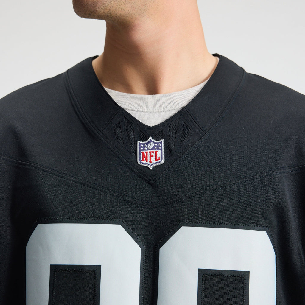 Las Vegas Raiders Brock Bowers Nike Black Team Vapor F.U.S.E. Stitched Limited Jersey