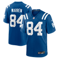 Indianapolis Colts Tyler Warren Nike Royal Team Game Jersey