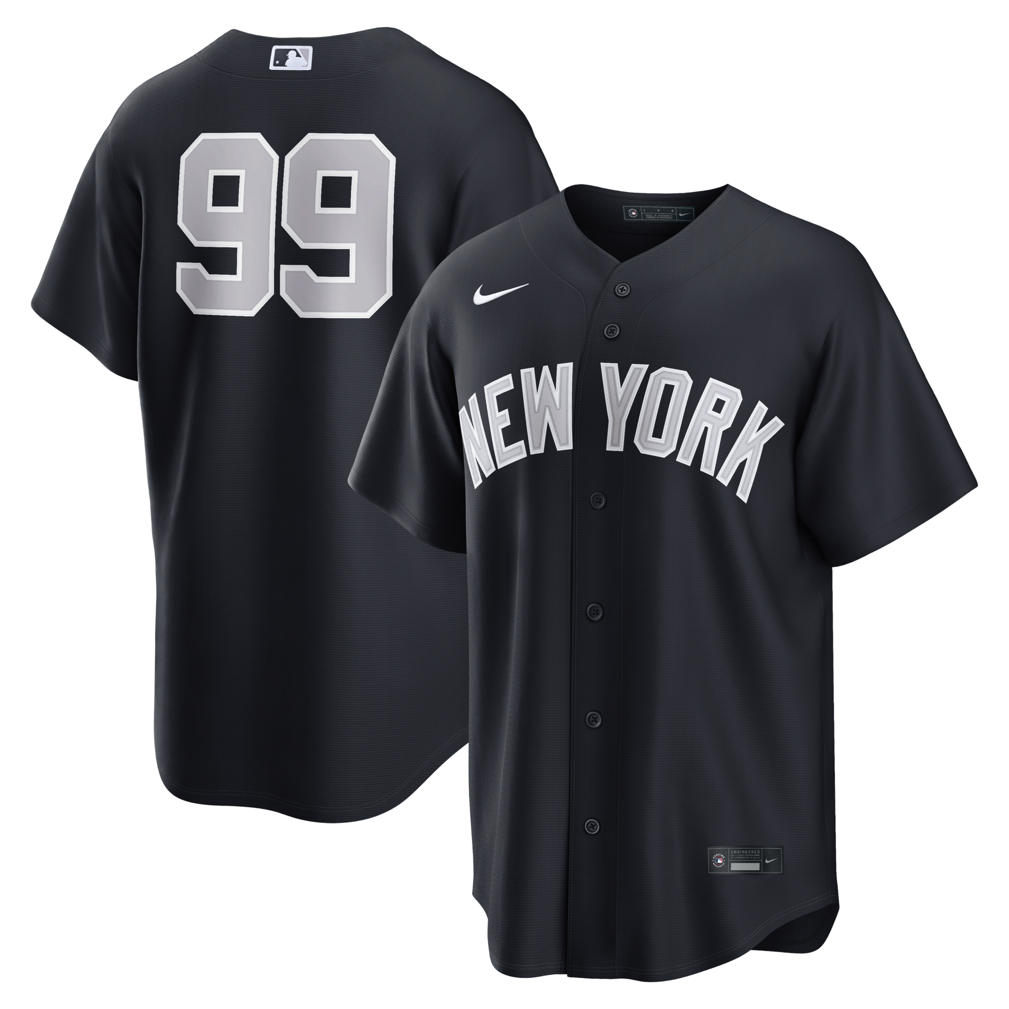 New York Yankees Aaron Judge Nike Navy Alternate Replica Jersey
