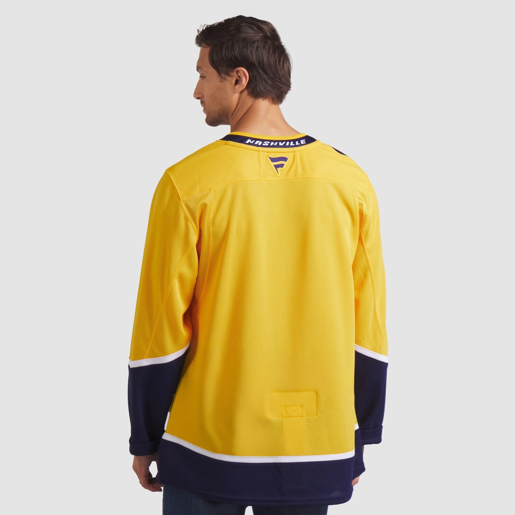 Nashville Predators Fanatics Yellow Home Premium Jersey