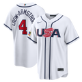 USA Baseball Pete Crow-Armstrong Nike White 2026 World Baseball Classic Home Stadium Jersey