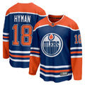 Edmonton Oilers Zach Hyman Fanatics Royal Home Breakaway Player Jersey