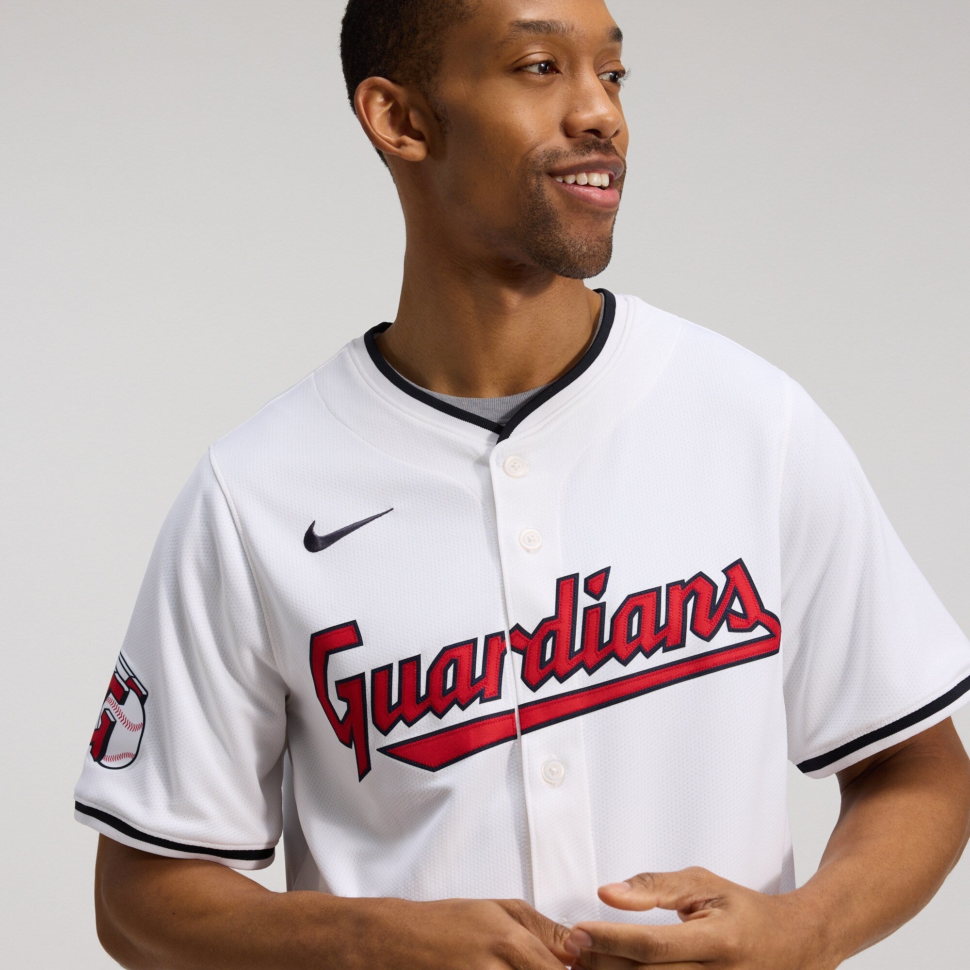 Cleveland Guardians Jose Ramirez Nike White Home Limited Player Jersey