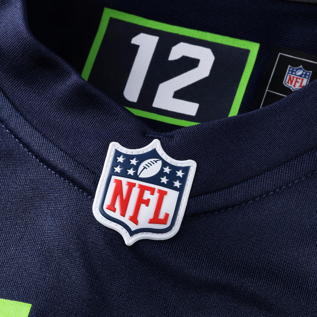 Seattle Seahawks Ernest Jones IV Nike College Navy Game Jersey